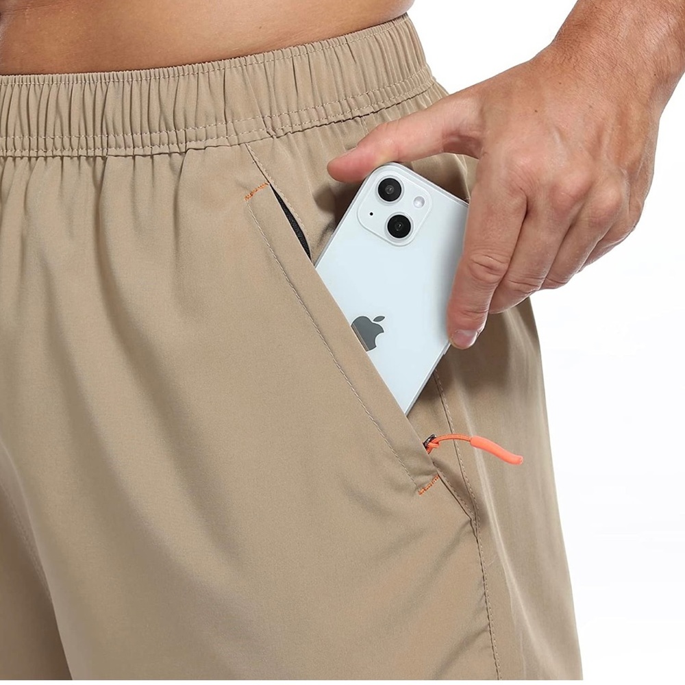 NWT Men’s Athletic Hiking Shorts - Picture 4 of 9